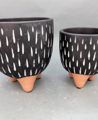 בית עציץ 3 רגליים 15.5*14 בית עציץ 3 רגליים 15.5*14