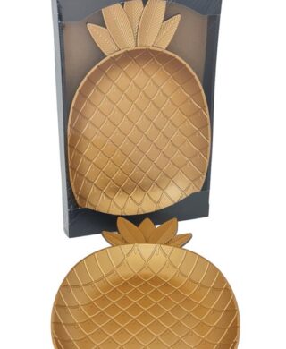 מגש "אננס" זהב 24*38 מגש "אננס" זהב 24*38