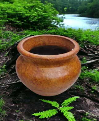 בית עציץ אדום 27*32 בית עציץ אדום 27*32