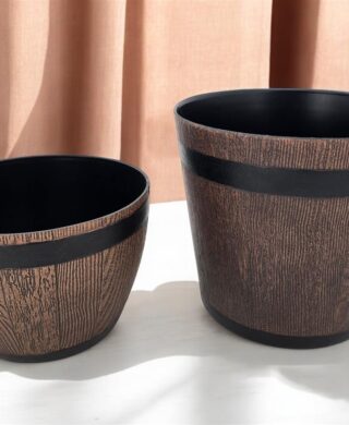 בית עציץ "חבית" 16*23