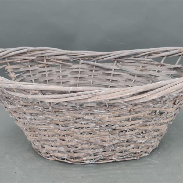 סלסלת "אמבטיה" אפורה 26/21*42*55 סלסלת "אמבטיה" אפורה 26/21*42*55