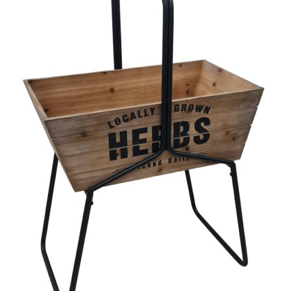 מעמד מלבני עם רגליים וידית 86*38*59