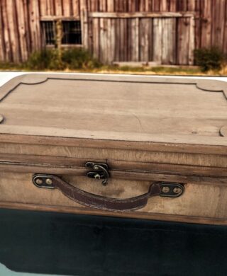 מזוודת עץ 11*26*39 מזוודת עץ 11*26*39