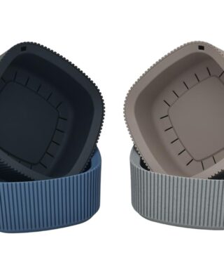 בית עציץ נמוך 7.5*16.5 אפור כהה בית עציץ נמוך 7.5*16.5 אפור כהה