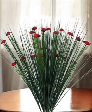 ענף עם חיפושיות*12+עלים 78 סמ.