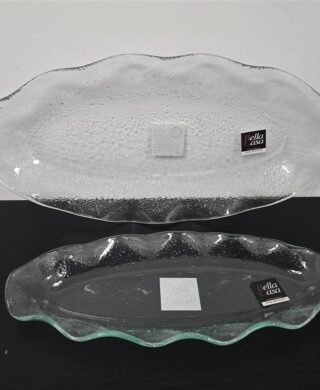 מגש אובלי גלי 21*42 מגש אובלי גלי 21*42