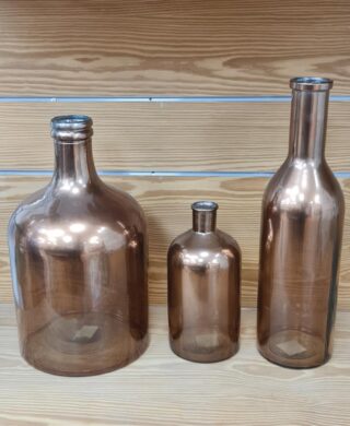 בקבוק 43סמ. כסף RETRO