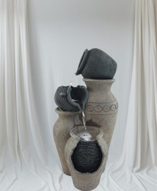 מזרקה עם אור+כדים 60*31 מזרקה עם אור+כדים 60*31