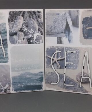 תמונה SEA מתכת 40*40 תמונה SEA מתכת 40*40