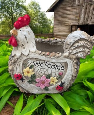 תרנגול פרחים 28*12*30