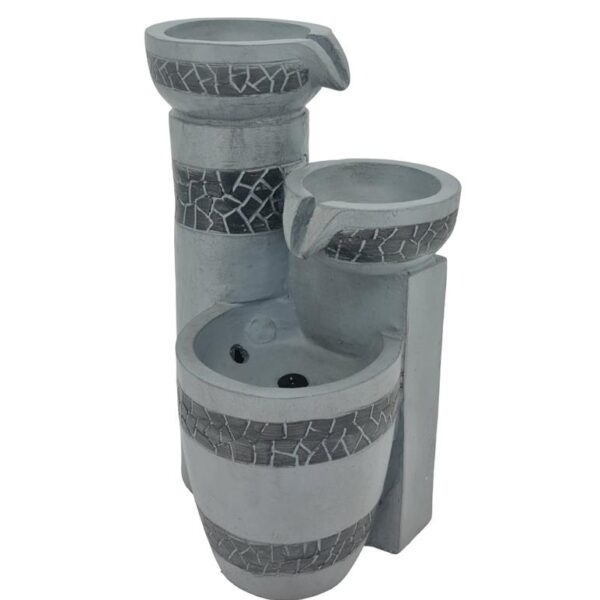 מזרקת מים אפורה 40*22*26