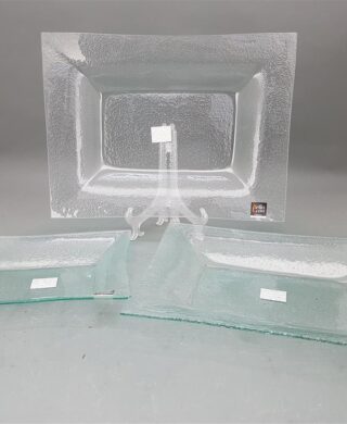 מגש זכוכית מלבני 35*47