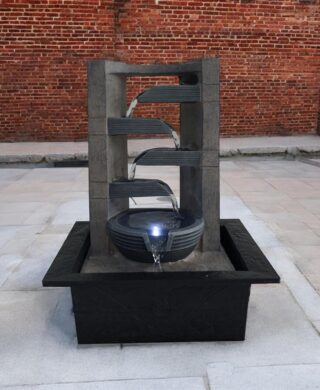 מזרקה עם אור +סולמות 27*21 מזרקה עם אור +סולמות 27*21