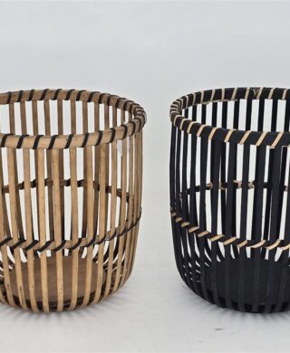 בית עציץ במבוק 28*26*26 שחור