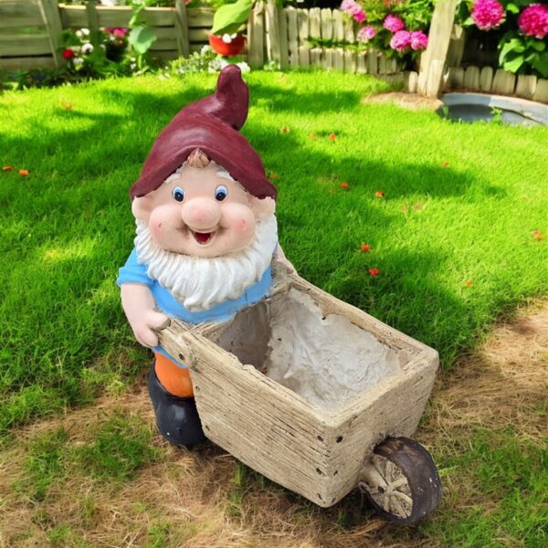 גמד עם מריצה 32*16*31