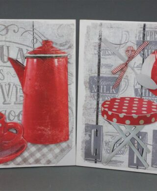 תמונה CAFFE מתכת 40*40