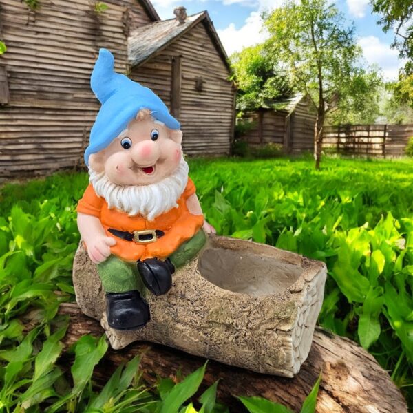 גמד עם עציץ 32*19*26