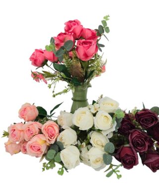 זר ורדים 38 סמ. ורוד זר ורדים 38 סמ. ורוד