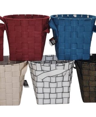 סט *2 בית עציץ רצועות 18*20 כחול סט *2 בית עציץ רצועות 18*20 כחול