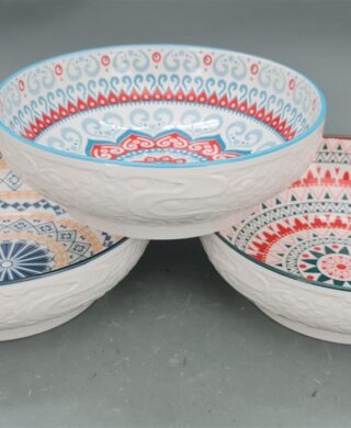 קערה עגולה דקור 7*23