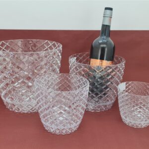 בית עציץ יהלום שקוף 20*23