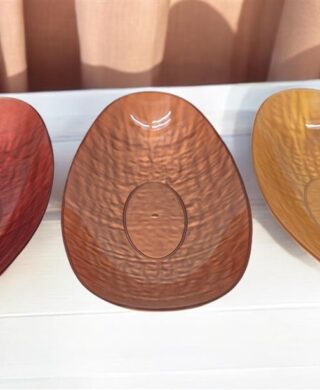 מגש אובלי זהב 6*17*40 מגש אובלי זהב 6*17*40