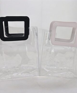 10 שקיות PVC ידית מלבנית 12*22*26