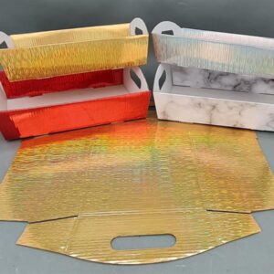 מגש קרטון מתקפל 7*23*34 שייש