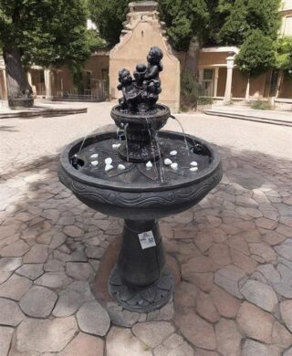 מזרקה 2 קומות עם שלט 90*53 מזרקה 2 קומות עם שלט 90*53