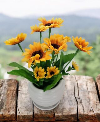 סידור פרחים+כלי 26 סמ. סידור פרחים+כלי 26 סמ.