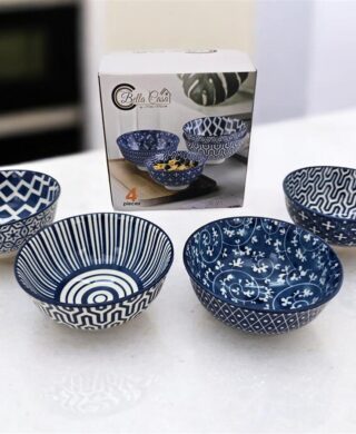 סט *4 קעריות 12 סמ. כחול סט *4 קעריות 12 סמ. כחול