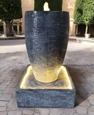 מזרקת "עמוד" עם אור 89*57*57 מזרקת "עמוד" עם אור 89*57*57