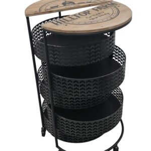 מעמד מגירות עגול נפתח 80*46