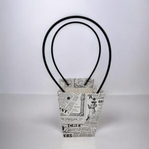 10 שקיות נייר 9.5*13*15.5 עיתון