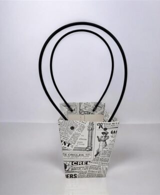 10 שקיות נייר 9.5*13*15.5 עיתון