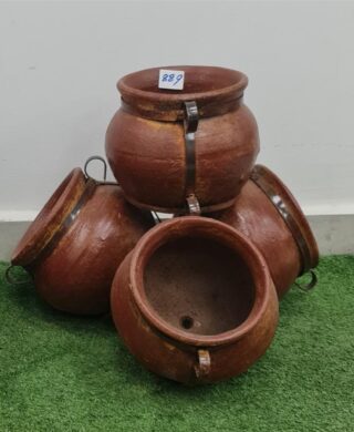 רבייעת עציצים עם מתכת 33*35 רבייעת עציצים עם מתכת 33*35