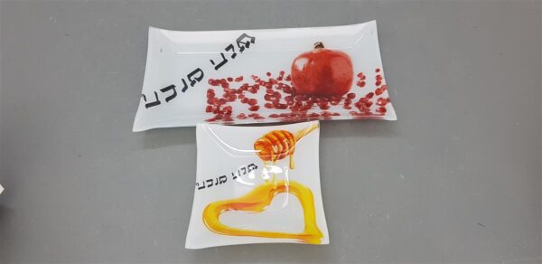 ⁦סט *2 תפוח ודבש 15*35 ***מודפס הפוך***⁩ – תמונה ⁦3⁩