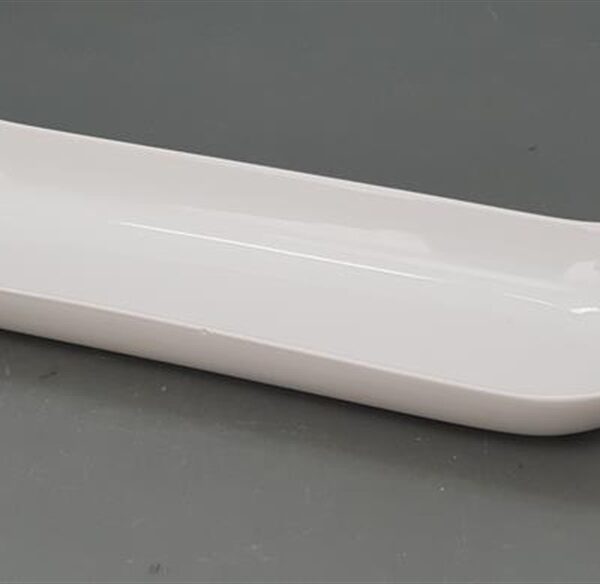 מגש פורצלן עם ידיות מלבני 5*11.5*40