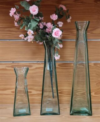 וזה פירמידה 55סמ. RECYCLED GLASS