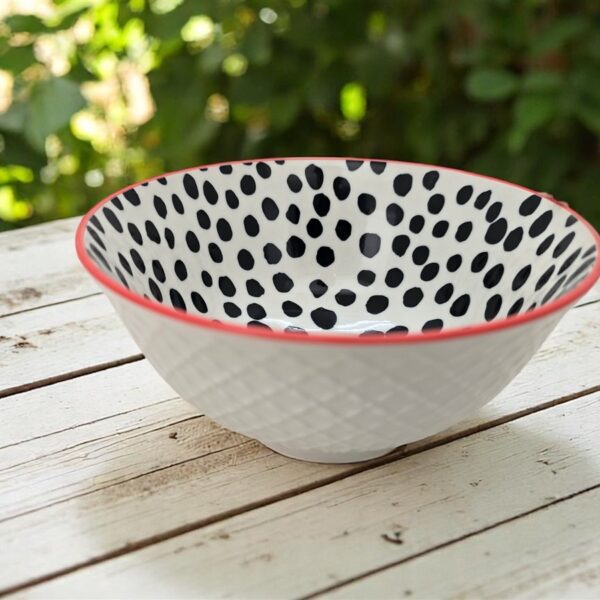 קערת פורצלן צבעונית 7*16