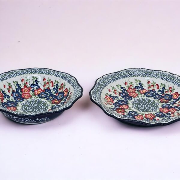 צלחת עגולה 4 צבעים 3.5*22