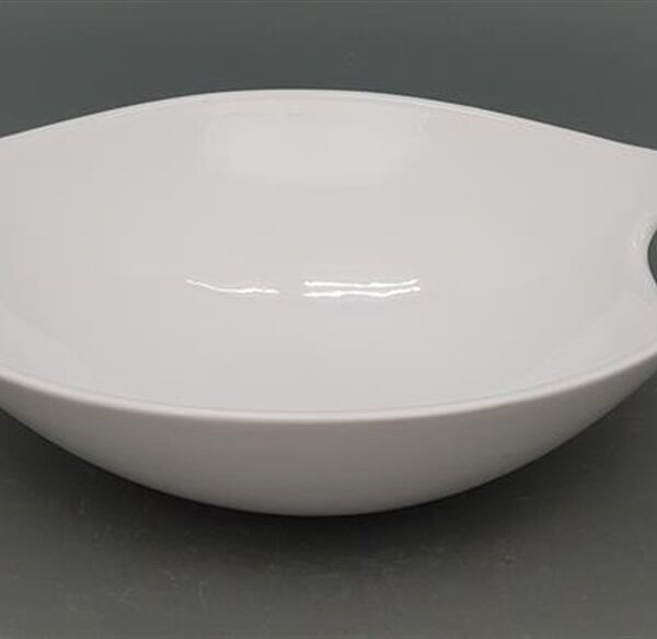 קערת פורצלן אובלים עם ידיות 8*24*27