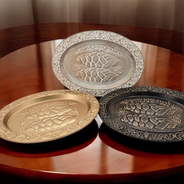 מגש שבת אובלי 25*35 לבן מגש שבת אובלי 25*35 לבן