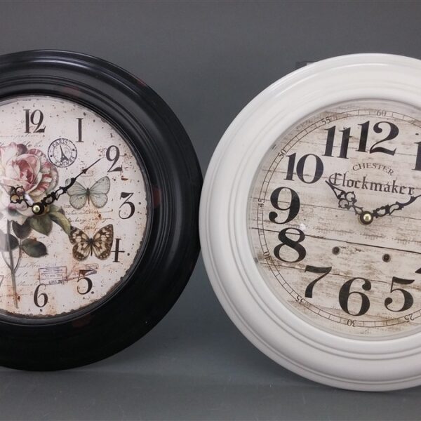 שעון קיר 32סמ. לבן שעון קיר 32סמ. לבן