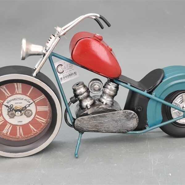 שעון שולחני אופנוע 19*9*37 שעון שולחני אופנוע 19*9*37