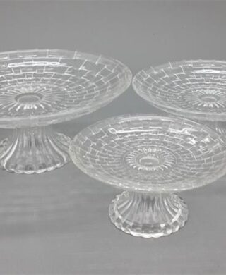 קערה עם רגל קלועה 10.5*25