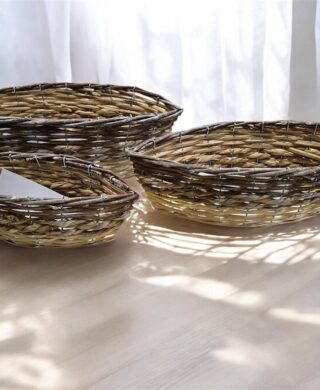 סלסלה "סירה" עם בטנה 11*16*39 סלסלה "סירה" עם בטנה 11*16*39