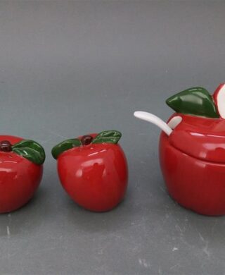 סט *2 מלח/פלפל "תפוח"