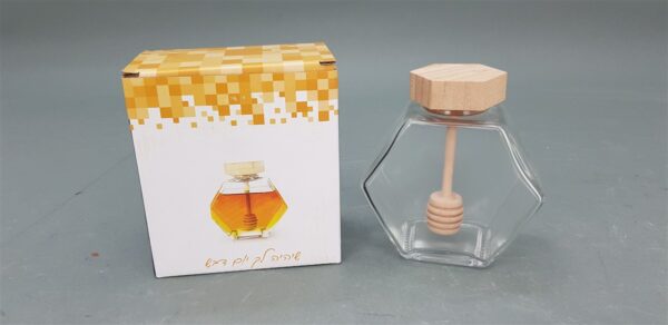 צנצנת דבש עם מקל 250ML