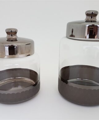 צנצנת עם מכסה ניקל 27*18